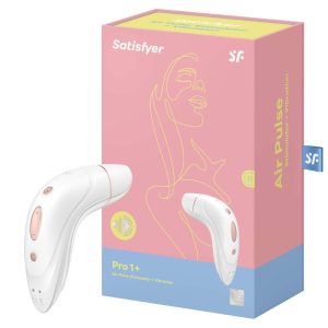 Satisfyer Pro 1+ vibrátor, léghullámos klitorisz izgatóval