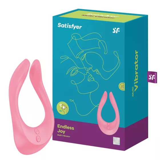 Satisfyer Endless Joy párvibrátor (rózsaszín).