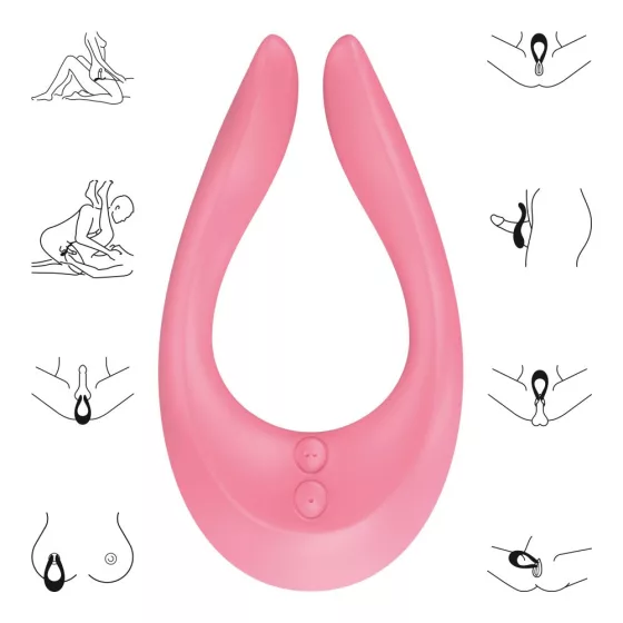 Satisfyer Endless Joy párvibrátor (rózsaszín).