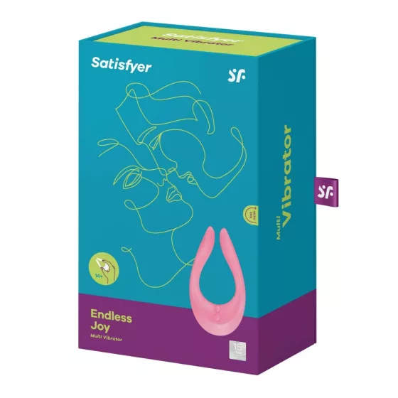 Satisfyer Endless Joy párvibrátor (rózsaszín).