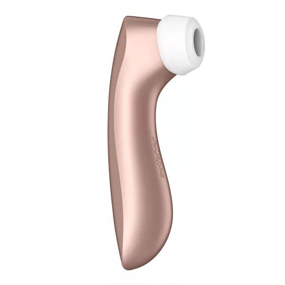 Satisfyer Pro 2 + léghullámos csiklóizgató, vibrációval (arany)