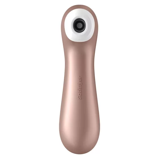 Satisfyer Pro 2 + léghullámos csiklóizgató, vibrációval (arany)
