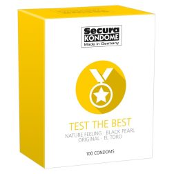 Secura Test the Best 100 db-os óvszer válogatás