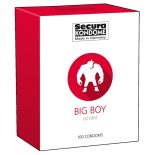 Secura Big Boy 100 db nagy méretű óvszer