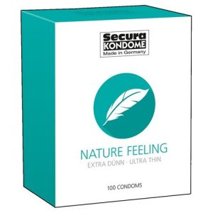 Secura Nature Feeling 100 db óvszer, vékonyabb falvastagsággal