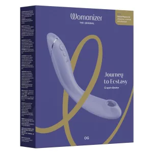 Womanizer – OG vibrátor léghullámos G-pont izgatóval (lila)