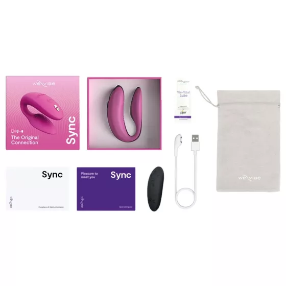 We-Vibe Sync 2. Generation párvibrátor (rózsaszín) (APP-os)