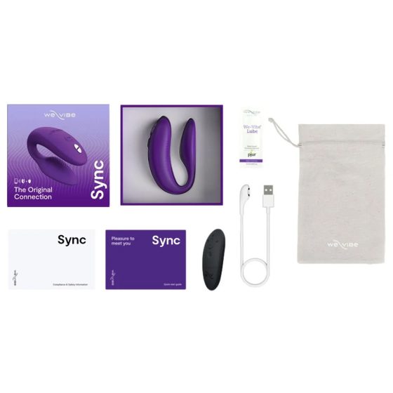 We-Vibe Sync 2. Generation párvibrátor (lila) (APP-os)