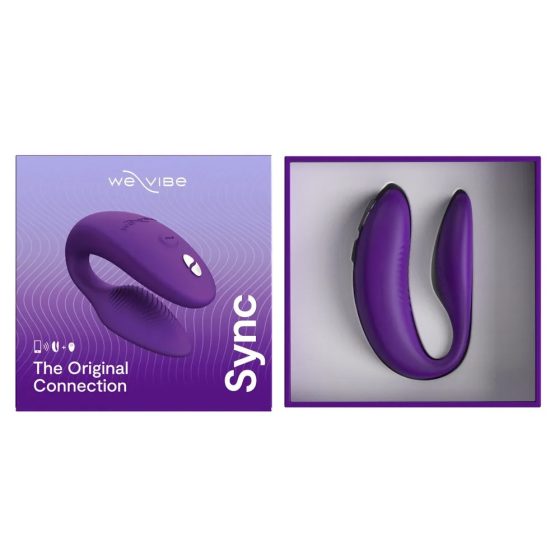 We-Vibe Sync 2. Generation párvibrátor (lila) (APP-os)