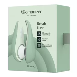   Womanizer – Liberty 2. léghullámos csiklóizgató (zöld)