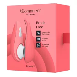   Womanizer Liberty 2. léghullámos csiklóizgató (rózsaszín)