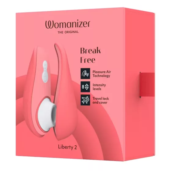 Womanizer Liberty 2. léghullámos csiklóizgató (rózsaszín)