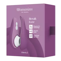 Womanizer – Liberty 2. léghullámos csiklóizgató (lila)
