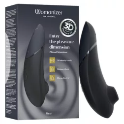 Womanizer – Next léghullámos csiklóizgató (fekete)