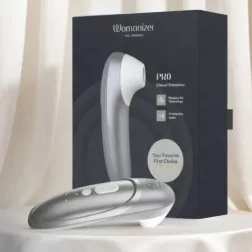 Womanizer Pro léghullámos csiklóizgató (szürke)