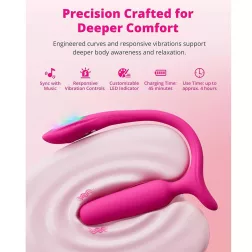   Lovense – Lush Anal okos análvibrátor (rózsaszín) (APP-os)