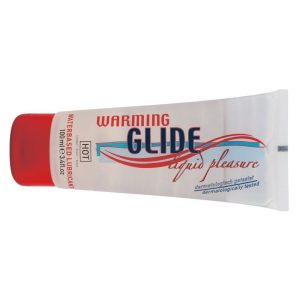 HOT Warming Glide vízbázisú síkosító, hevítő hatással (100 ml)