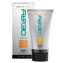   HOT Rhino Delay Cream ejakuláció késleltető krém (50 ml)