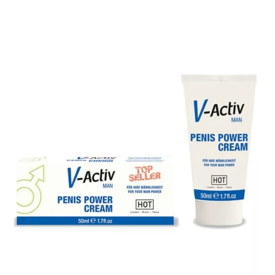 HOT – V-Active Penis Power Cream péniszvitalizáló krém (50 ml)