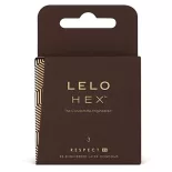 Lelo Hex Respect XL nagy méretű óvszer (3 db)