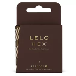 Lelo – Hex Respect XL nagyméretű óvszer (3 db)