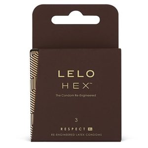 Lelo Hex Respect XL nagy méretű óvszer (3 db)