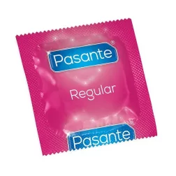 Pasante – Regular anatómiailag formázott óvszer (12 db)