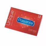 Pasante – Unique latexmentes óvszer (60 mm, 3 db)