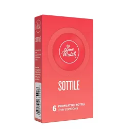 Love Match Sottile extra vékony óvszer (6 db)