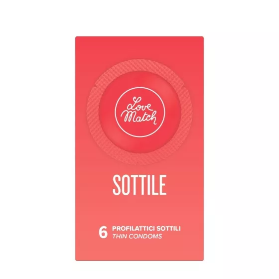 Love Match Sottile extra vékony óvszer (6 db)