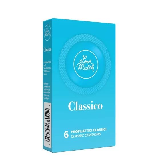 Love Match – Classico óvszer (6 db)