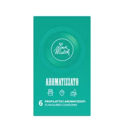 Love Match Aromatizzato ízesített óvszerek (6 db)