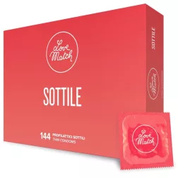 Love Match Sottile extra vékony óvszer (144 db)