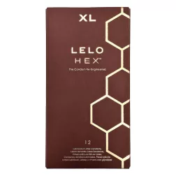 Lelo – Hex Respect XL nagyméretű óvszer (12 db)