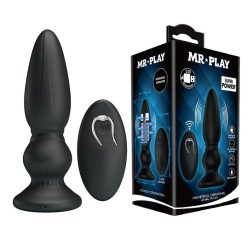 Mr. Play anál vibrátor távirányítóval (kúpos)