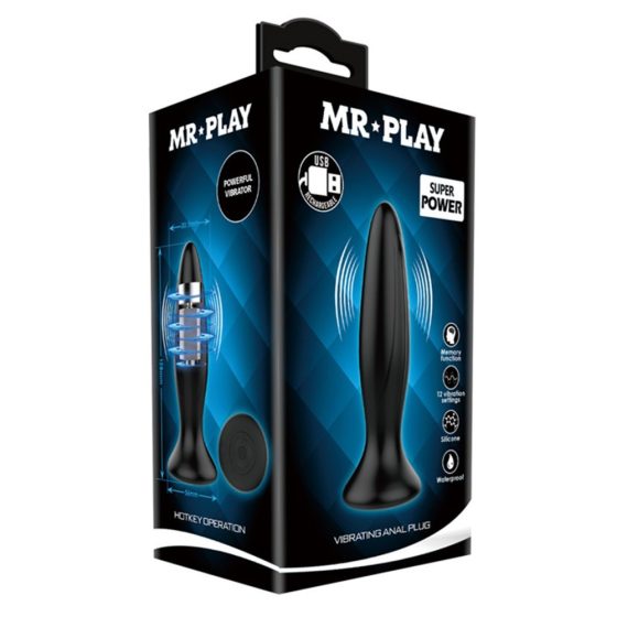 Mr. Play anál vibrátor (kúpos)