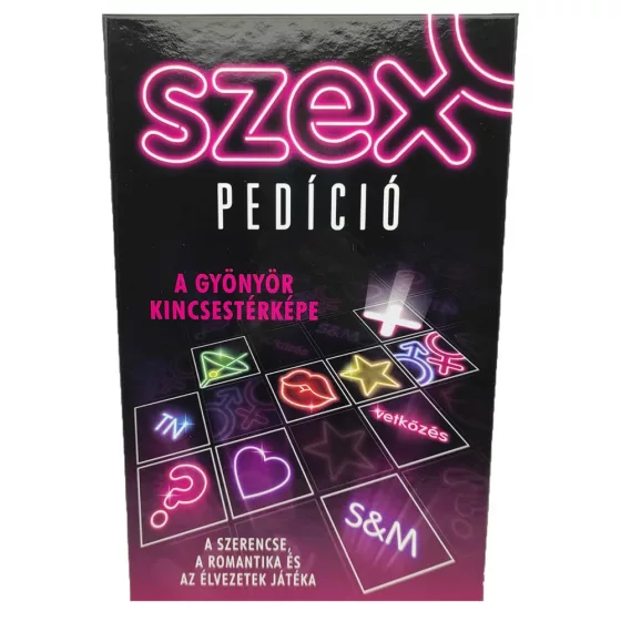 Szexpedíció erotikus társasjáték AJÁNDÉKKAL