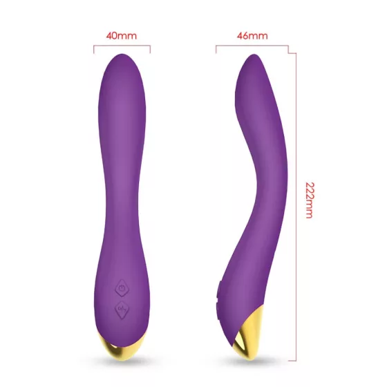 B-Series – Flamingo akkumulátoros vibrátor (lila)