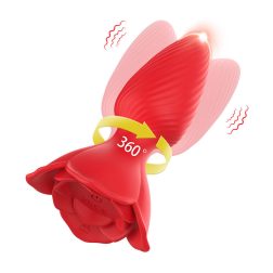   Honey Jelly okos análvibrátor forgó fejrésszel (APP-os) (bordó)