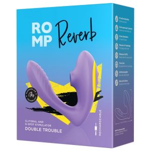 Romp Reverb vibrátor, léghullámos csiklóizgatóval