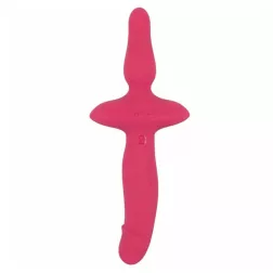 Couples Choice – 2in1 kétvégű vibrátor (rózsaszín)