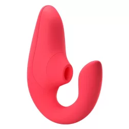   Womanizer – Blend vibrátor léghullámos csiklóizgatóval (korall)