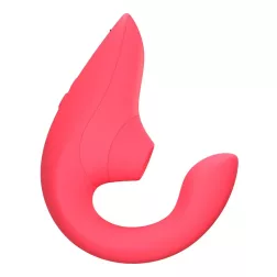   Womanizer – Blend vibrátor léghullámos csiklóizgatóval (korall)