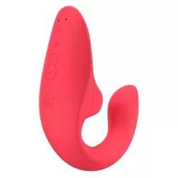   Womanizer – Blend vibrátor léghullámos csiklóizgatóval (korall)