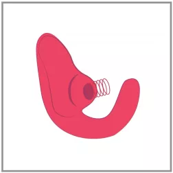   Womanizer – Blend vibrátor léghullámos csiklóizgatóval (korall)