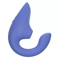   Womanizer – Blend vibrátor léghullámos csiklóizgatóval (kék)