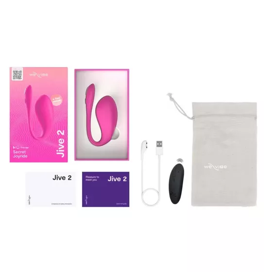 We-Vibe – Jive 2 okosvibrátor, távirányítóval (rózsaszín) (APP-os)