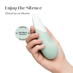 Womanizer – Vibe csiklóizgató vibrátor (zöld)