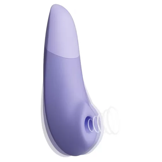 Womanizer Enhance léghullámos csiklóizgató, vibrációval (lila)