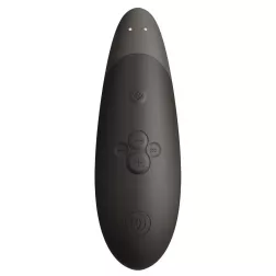   Womanizer Enhance léghullámos csiklóizgató, vibrációval (fekete)